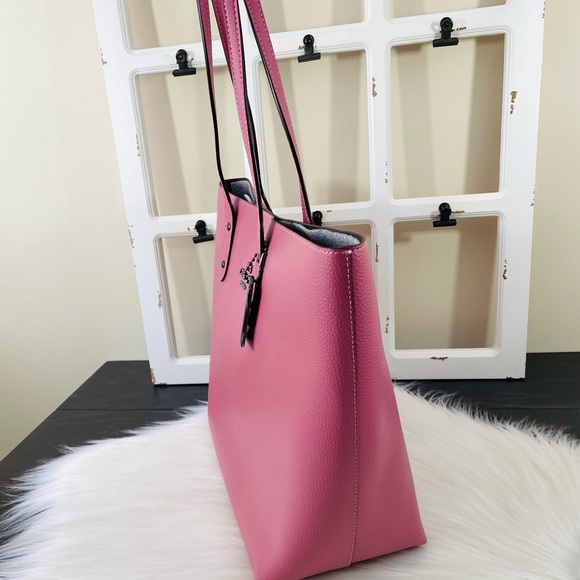 COACH Leather Town Tote - Picture 3 of 14